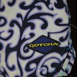 Gotcha tribal surf skate shorts vintage 80s/90s 2xl